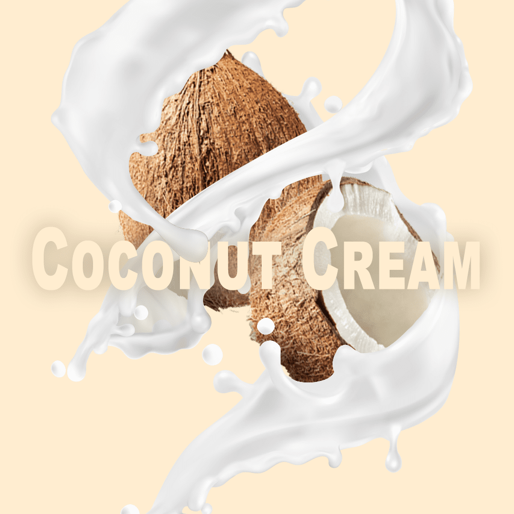 Aseptic Coconut Cream Puree - 400 lb Drum or 45 lb Case