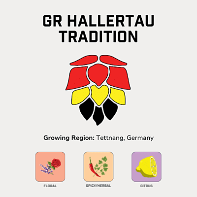 GR Hallertau Tradition Hops